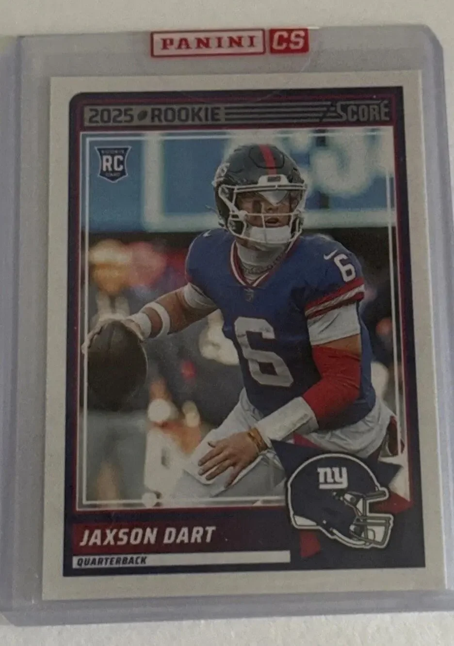 2025 PANINI CASE HIT SSP MYSTERY ROOKIES #4 RC JAXSON DART PLUS REDEMPTION CARD
